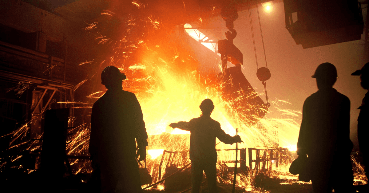 Steel-making workers possibly exposed to asbestos