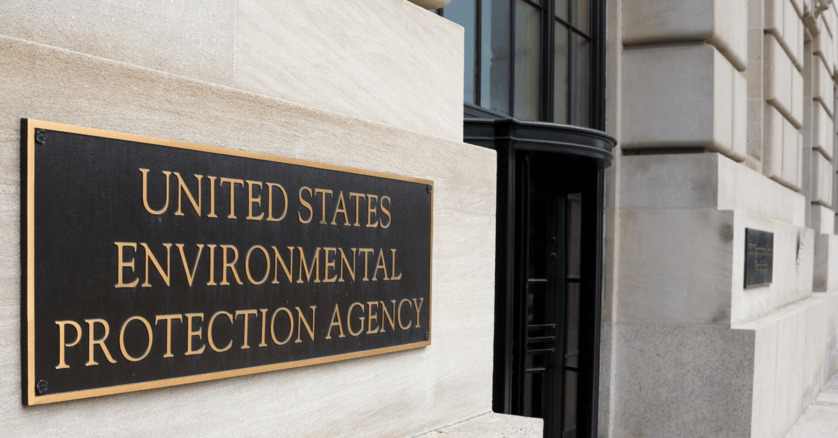 Environmental Protection Agency Headquarters Building in Washington DC