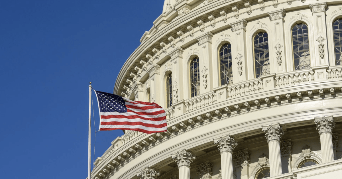 US Congress - Capitol building at Capitol Hill in Washington DC